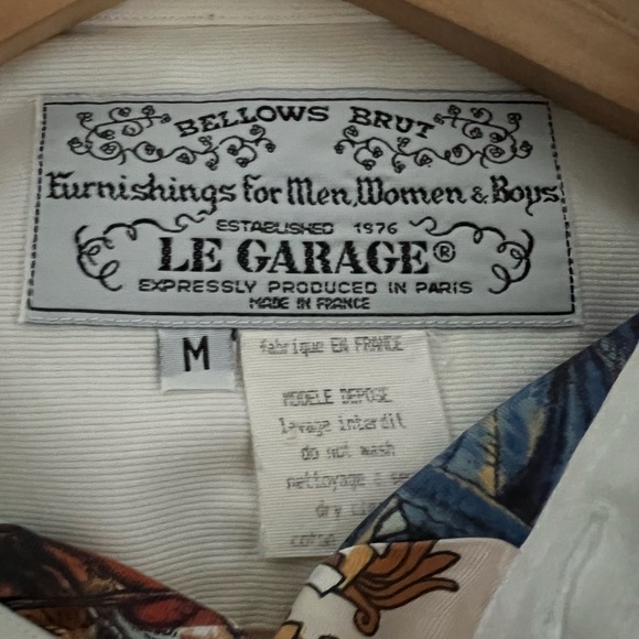 Bellow Brut Le Garage Shirt – Made in France
Vintage from the 1980s - Picture 9 of 11